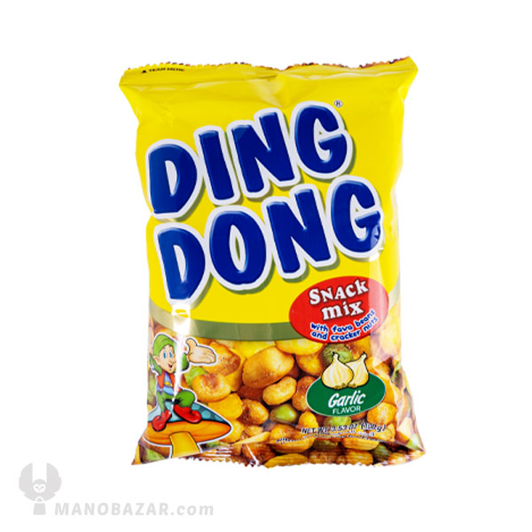 آجیل دینگ دونگ با طعم سیر Snack Mix - من و بازار