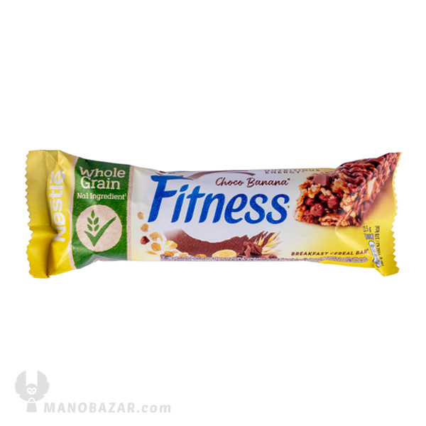 فیتنس بار موز شکلات نستله Nestle Fitness - من و بازار