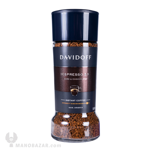 قهوه فوری دیویدوف مدل اسپرسو 57 Dark Chocolate - من و بازار