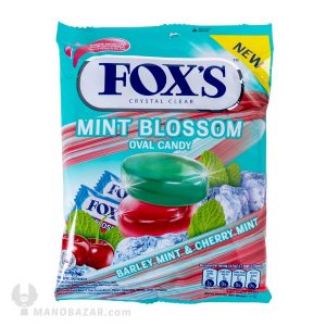 آبنبات فاکس شکوفه نعنایی Fox's Mint Blossom - من و بازار