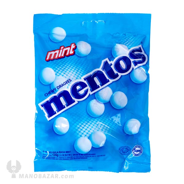 دراژه نعنایی منتوس Mentos Mint - من و بازار