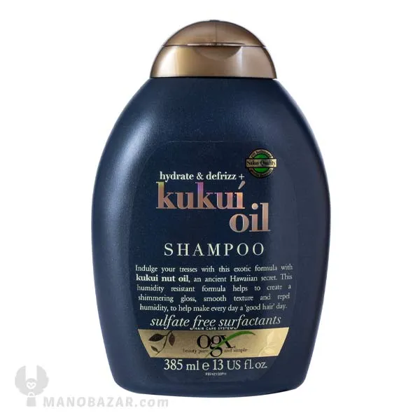 شامپو ogx روغن کوکو Kukui Oil - من و بازار